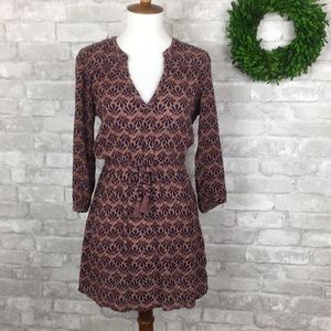 O'Neill Brown Patterned Dress
